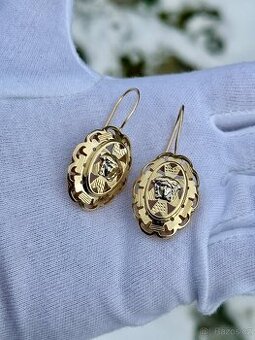 Zlaté náušnice 6,92g