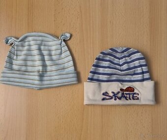 Dětské čepice (2ks)