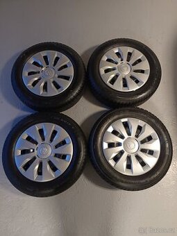 Originál plecháče+zimní pneu Fabia 4,Ibiza,Polo,A1