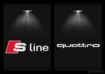 LED LOGO PROJEKTOR AUDI - QUATTRO (SADA) / S-LINE (SADA)