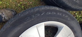 Alu kola škoda superb III 215/55 R17