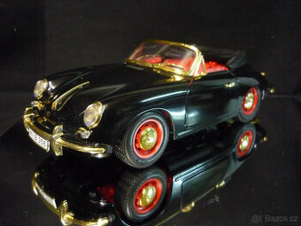 Porsche 356 B Cabrio černozlaté Bburago 1/18