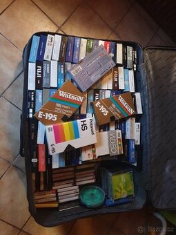 Video kazety, mc kazety cd