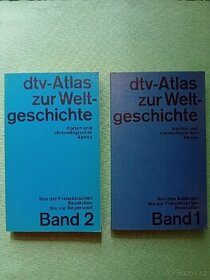 Atlas zur Weltgeschichte,2 díly,německy,1977