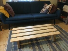 dřevěná lavice z masivu / dětská postýlka / stolek / pódium - 1