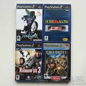 Hry pro Playstation 2 PS2 ceny unitř textu