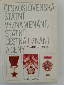 Československá státní vyznamenání, státní čestná uznání a ce - 1