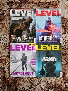 Herní časopisy Level a Score