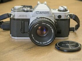 Canon AE-1 + Canon 50 mm 1,8 FD + Sigma 35-70 mm  f2,8-4