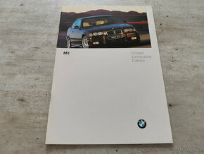Prospekt BMW M3 E36 Coupé, sedan, Cabrio 1996 30 stran