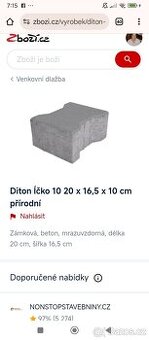 Zámková dlažba