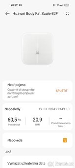 Huawei fat scale VÁHA