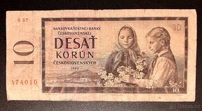 10 Kčs 1960