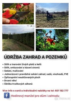 Údržba zeleně