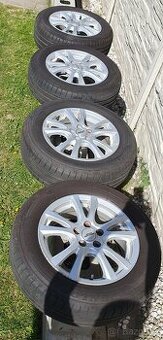 Sada ALU kol + pneu Dunlop 195/65 R15