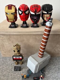 Lego Marvel s krabici a návodem