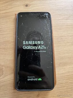 SAMSUNG A21s modrý (prasklý displej) + kryt