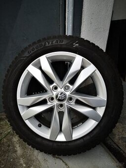Alu kola originál Škoda r16 Fabia4, Rapid, Roomster, Scala,