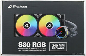 AiO chladič Sharkoon S80 240 ARGB - Nový - 1