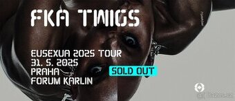 FKA twigs - 2x VIP-EUSEXUA (31.5. Praha)