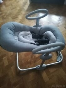 Polohovací sedačka s houpačkou - 1