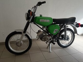 Prodám Simson S 51 Enduro s SPZ a TP