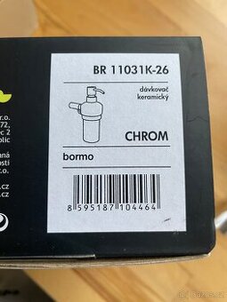 Držák keramického kelímku a dávkovač mýdla Nimco