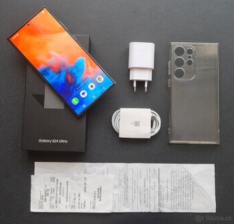 Samsung Galaxy S24 Ultra / 256GB / V záruce do 12/2026.
