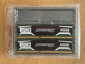 8GB (2x 4GB) Crucial Ballistix Sport DDR3 1600MHz