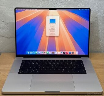 MacBook Pro 16” 2021/32GB RAM/M1 PRO/512GB SSD/Záruka