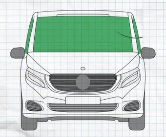Sada slunečních clon Mercedes-Benz VITO