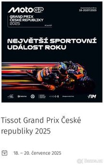 Vstupenka na moto GP Brno Gold Junior (7 až 14 let)