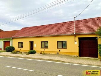 Kyjov - Boršov, pronájem RD 3+1, 90 m², terasa, částečně zař