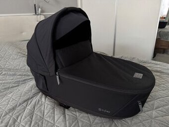 korba Cybex Platinum Priam Lux Carry Cot - Sepia Black