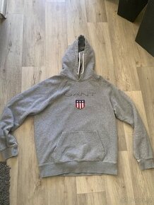 Pánská mikina Gant, L, kapuce