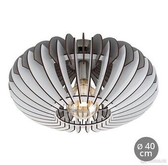 Stropní světlo Sotos - Bílo šedé