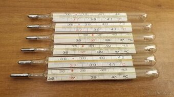 RTUŤOVÝ TEPLOMĚR LÉKAŘSKÝ - NORMOVANÝ