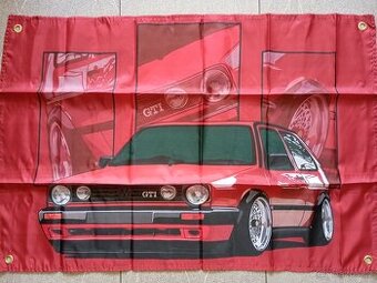 VW GOLF 2/mk2 GTI dekorácia na stenu