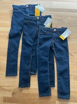Kalhoty & džíny & skinny H&M nové vel. 92 & 98 & 104