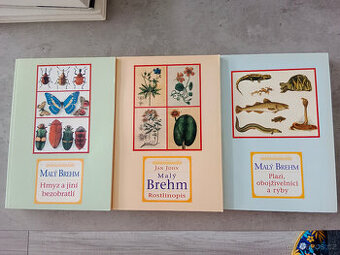 Malý Brehm - encyklopedie (různé, viz seznam a foto)