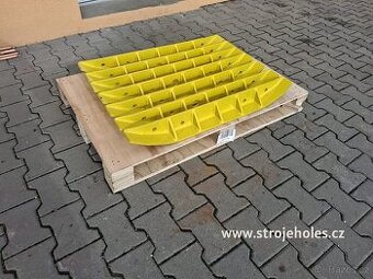 Boční lyžiny pasující na vibrační desku Wacker Neuson