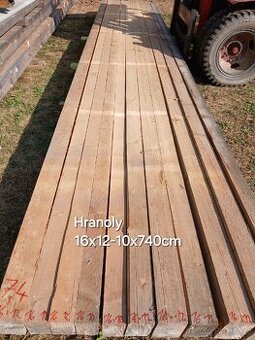 Prodám smrkové fošny-hranoly-dřevo na uzení