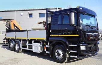MAN TGS 26.460 6x2 - valník s hydraulickou rukou Palfinger