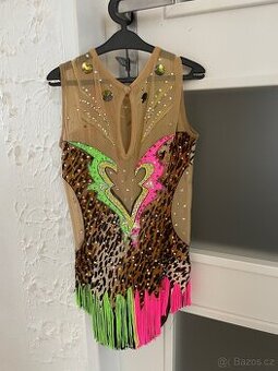 Gymnastický dres vel.124cm