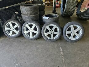 Alu kola 5x112 R18 + zimní pneu