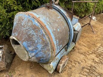 Míchačka na beton - potřebuje péči a zprovoznit