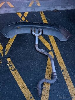 VW Golf 5 GTI – výfuk + spodní část nárazníku styl R32