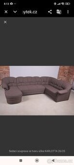 Sedací souprava do U