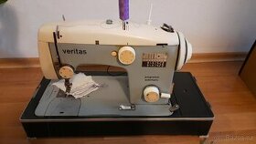 Seřízený elektrický šicí kufříkový šicí stroj Veritas - 1
