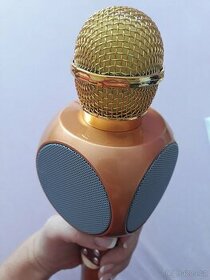Bluetooth mikrofon bezdrátový reproduktor/karaoke